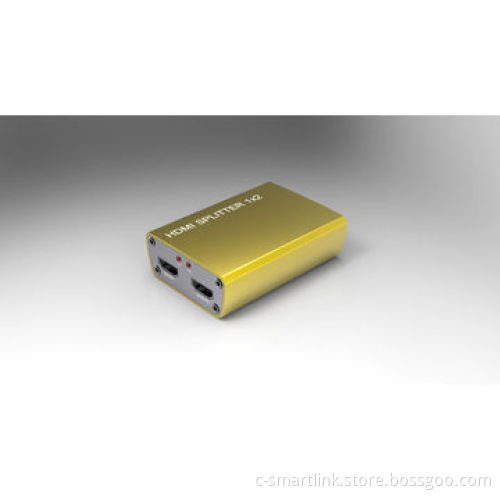 HDMI Splitter, 1x2, V1.4, Supports Resolution of 2 x 4K,with HDCP